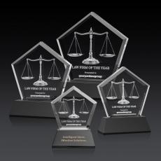 Genosee on Base (3D) - Black - Crystal Awards