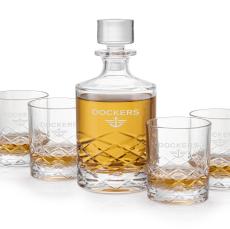 Durham Decanter Set - Etched Barware