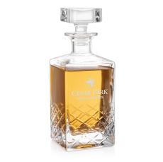 Brentwood Decanter - Etched Barware