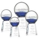 Tranquility Clear on Celestina Base Spheres Glass Award