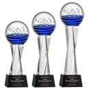 Tranquility Black on Grafton Base Spheres Glass Award