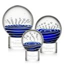 Tranquility Clear on Marvel Base Spheres Glass Award
