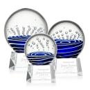 Tranquility Clear on Robson Base Spheres Glass Award