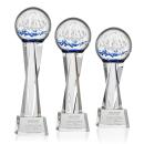 Starburst Clear on Grafton Base Spheres Glass Award