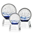 Starburst Clear on Robson Base Spheres Glass Award