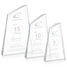 Cozumel Clear Peak Acrylic Award - Acrylic Awards