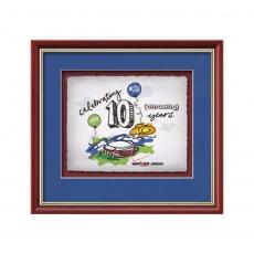 Baron -  Mahogany/Gold - Full Color Awards