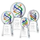 Galileo Spheres on Celestina Base Glass Award