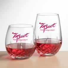 Templeton Stemless Wine - Imprinted - Wine Glasses