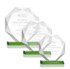 Kitchener Green  Crystal Award - Corporate Awards