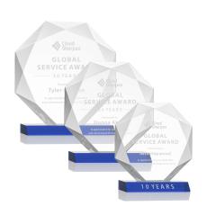 Kitchener Blue  Crystal Award - Corporate Awards