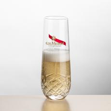 Templeton Stemless Flute - Full Color - Corporate Recognition Gifts