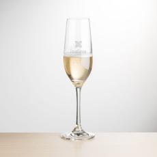 Burlington Flute - 8oz - Deep Etch - Corporate Recognition Gifts