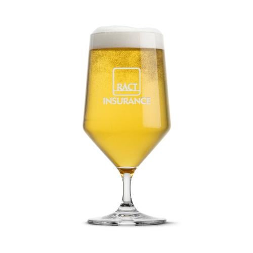 Corporate Recognition Gifts - Etched Barware - Tucson Beer - Deep Etch