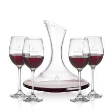 Madagascar Carafe & Burlington Wine - Corporate Recognition Gifts
