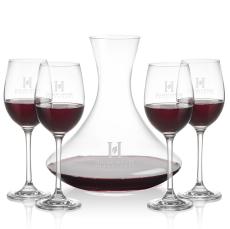 Senderwood Carafe & Burlington Wine - Corporate Recognition Gifts