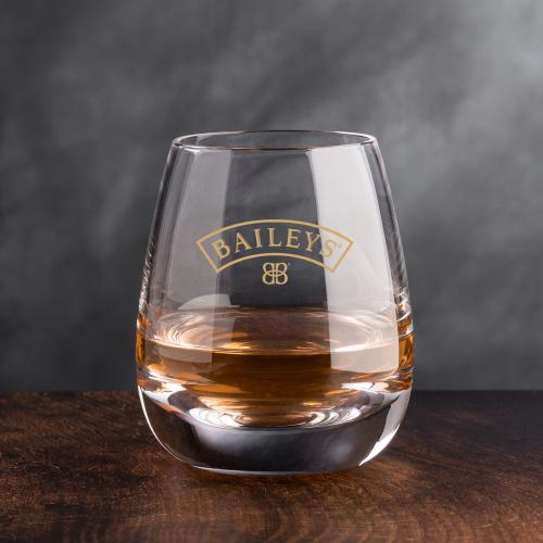 Corporate Recognition Gifts - Etched Barware - Dimasio Whiskey Taster - Imprinted