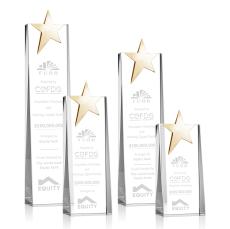 Fanshaw Gold Star Crystal Award - Service Awards