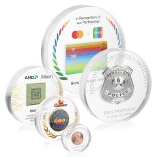 Embedment Circle Acrylic Award - Corporate Awards