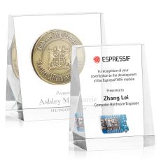 Embedment Rectangle Acrylic Award - Acrylic Awards