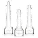 Lighthouse Clear on Marvel Base People Crystal Award