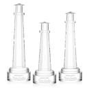 Lighthouse Clear on Stanrich Base People Crystal Award