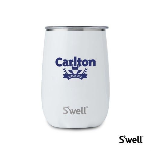 Corporate Recognition Gifts - Etched Barware - Wine Glasses - S'well&reg; Wine Tumbler - 14oz