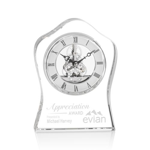 Corporate Awards - Crystal Awards - Regatta Clock