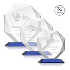 Bradford Blue Crystal Award - Crystal Awards