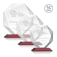 Bradford Red Crystal Award - Crystal Awards