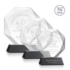 Employee Gifts - Bradford Black on Newhaven Base Crystal Award