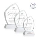 Daltry White on Newhaven Base Abstract / Misc Crystal Award