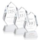 Norwood White on Newhaven Base Crystal Award