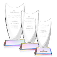 Dawkins Prismatic Peak Crystal Award - Sales Awards