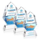 Norwood Full Color Clear on Newhaven Base Crystal Award