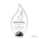 Vulcan Hemisphere Full Color Flame Acrylic Award