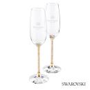 Swarovski&reg; Crystalline Toasting Flutes (Set of 2)