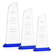 Culver Blue Peak Acrylic Award - Acrylic Awards