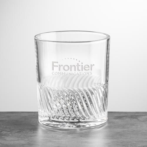 Corporate Recognition Gifts - Etched Barware - Drysdale DOF - Deep Etch