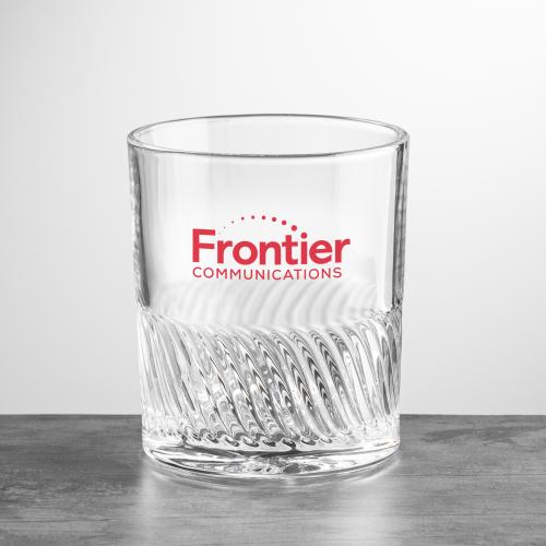 Corporate Recognition Gifts - Etched Barware - Drysdale DOF - Imprinted