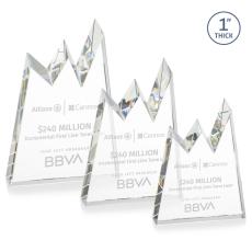 Alpine Clear Peak Crystal Award - Sales Awards