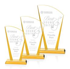 Merivale Gold Sail Crystal Award - Corporate Awards