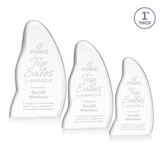 Beauford Abstract / Misc Crystal Award - Corporate Awards