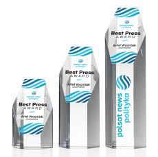 Ashford Full Color Obelisk Crystal Award - Corporate Awards