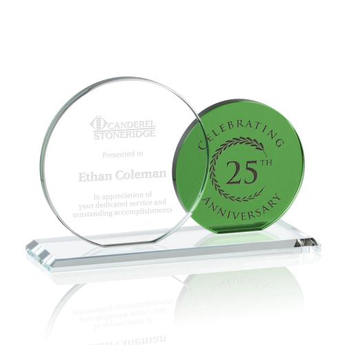 Corporate Awards - Crystal Awards - Asher Circle Crystal Award