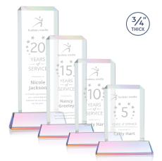 Dalton Prismatic on Newhaven Rectangle Crystal Award - Corporate Awards