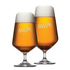 Breckland Beer Glass - Deep Etch - Corporate Recognition Gifts