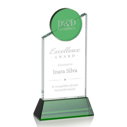 Corporate Awards - Sales Awards - Fleet Optical Peak Crystal Award