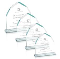 Montibello Clear Arch & Crescent Crystal Award - Crystal Awards