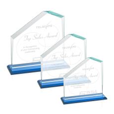 Fairmont Sky Blue  Peak Crystal Award - Sales Awards